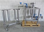 Filterset met 2x DN100 haakse buisfilter
