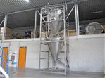 2500 liter wegende silo met 2000 liter buffersilo