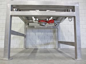 IBC container losstation - wegend