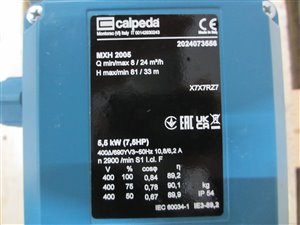 Calpeda MXH 2005 meertraps centrifugaalpomp