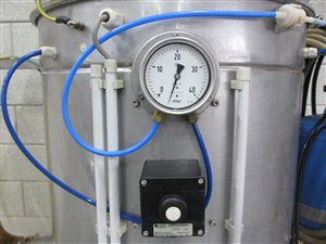 Pionier PF-2B stofafzuiger van rvs