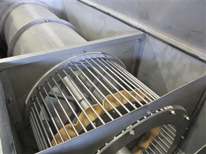 Dinnissen rvs roterende trommelzeefmachine