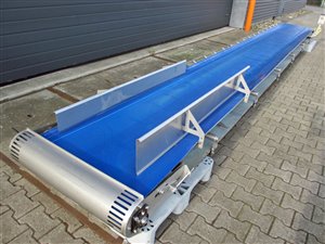 Rvs transportband 800 x 6900 mm