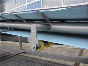 rvs transportband 800 x 8400 mm