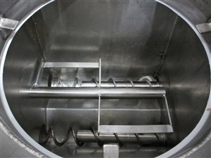 Big bag losstation met 2 flexibele uitvoerschroeven